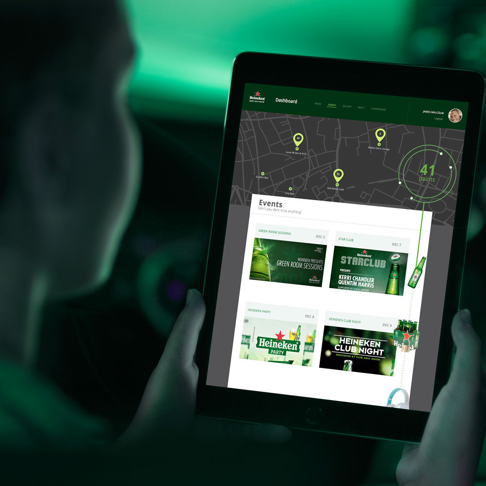 Heineken Passport Website