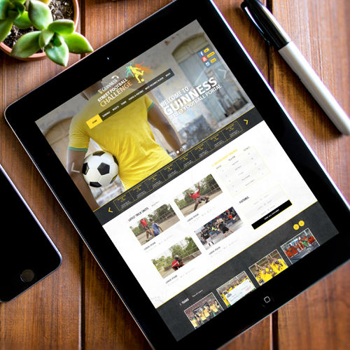 Guinness Street Football Challenge Website