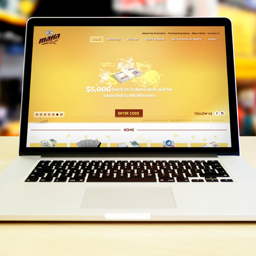 Malta Jamaica – Back to School Campaign Website